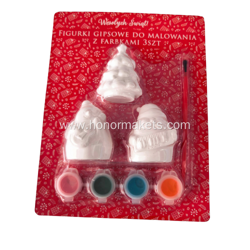 Christmas Plaster Painting Set